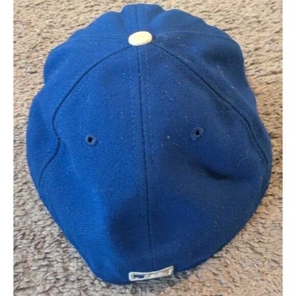 New Era 59Fifty MLB Authentic Kansas City Royals Fitted Hat Made in USA 7 3/8 - Picture 4 of 7